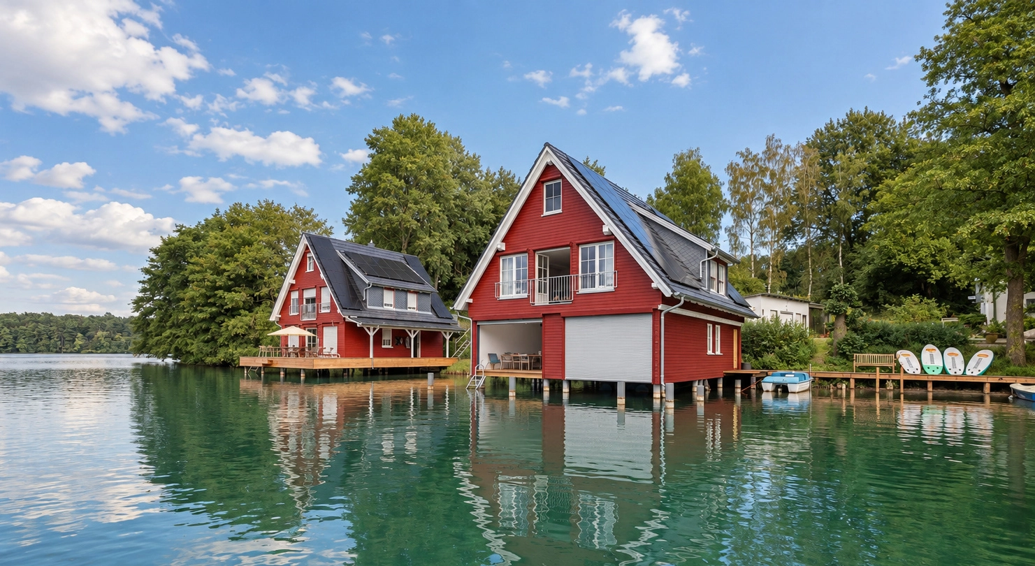 Seehäuser am Lindenhof am Wurlsee